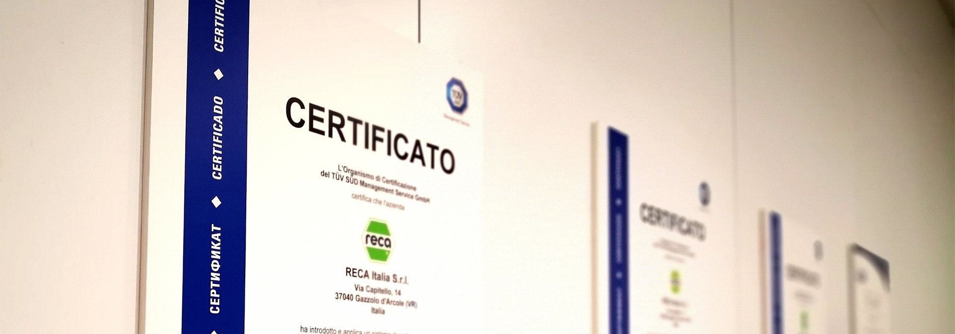 Certificazioni